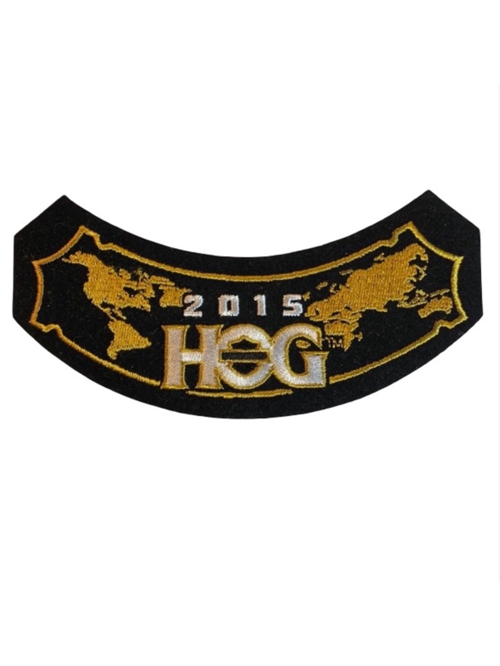 NEW 2015 Harley Davidson Owners Group HOG World Rocker Vest Patch